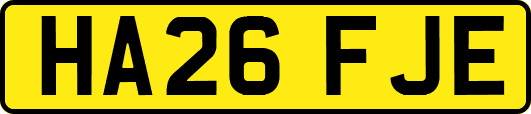HA26FJE