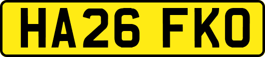 HA26FKO
