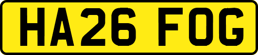 HA26FOG