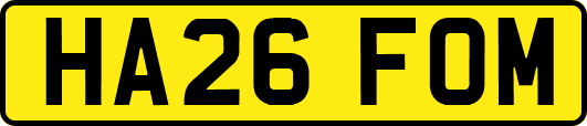 HA26FOM