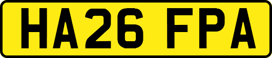 HA26FPA