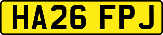 HA26FPJ