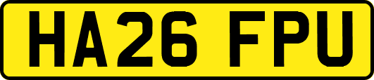 HA26FPU