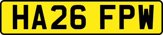 HA26FPW