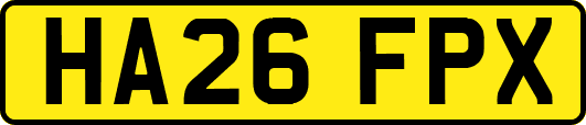 HA26FPX