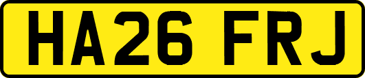 HA26FRJ