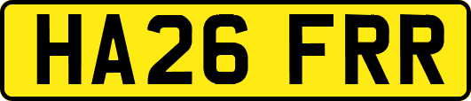 HA26FRR