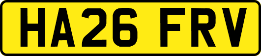 HA26FRV