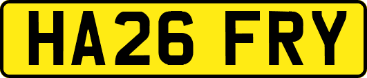 HA26FRY