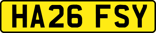 HA26FSY