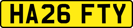 HA26FTY