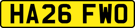 HA26FWO