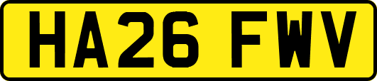 HA26FWV