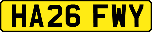 HA26FWY