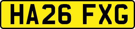 HA26FXG