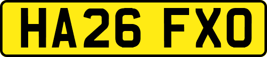 HA26FXO