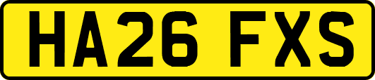 HA26FXS