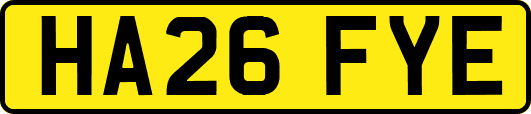HA26FYE