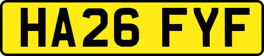 HA26FYF