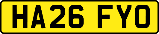 HA26FYO