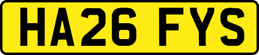 HA26FYS