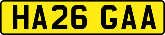 HA26GAA
