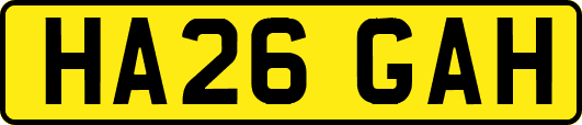 HA26GAH