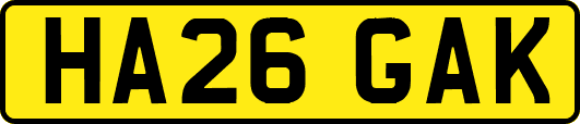 HA26GAK