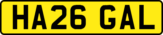 HA26GAL