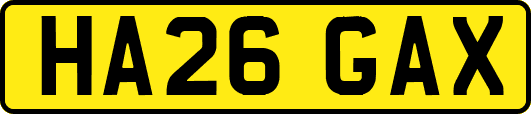 HA26GAX