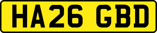 HA26GBD