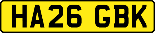 HA26GBK
