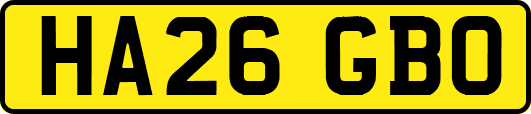 HA26GBO