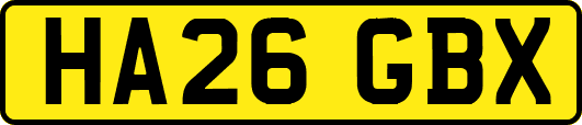 HA26GBX