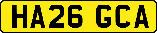 HA26GCA