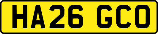 HA26GCO