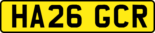 HA26GCR