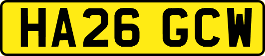 HA26GCW