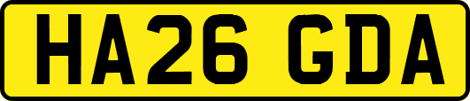 HA26GDA