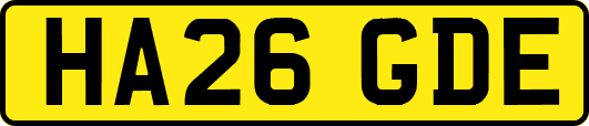 HA26GDE