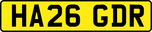 HA26GDR