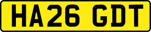HA26GDT