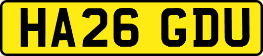 HA26GDU