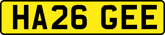 HA26GEE
