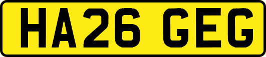 HA26GEG