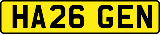 HA26GEN