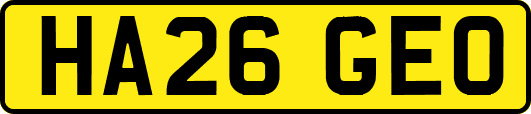 HA26GEO