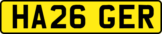 HA26GER