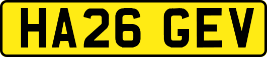 HA26GEV