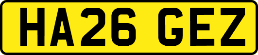 HA26GEZ